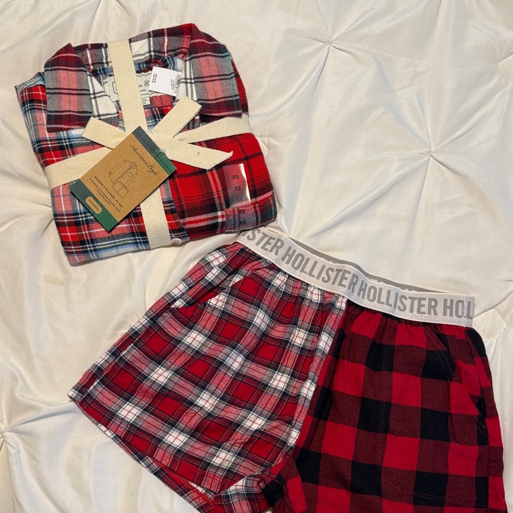 Christmas Plaid Sleepwear Set
